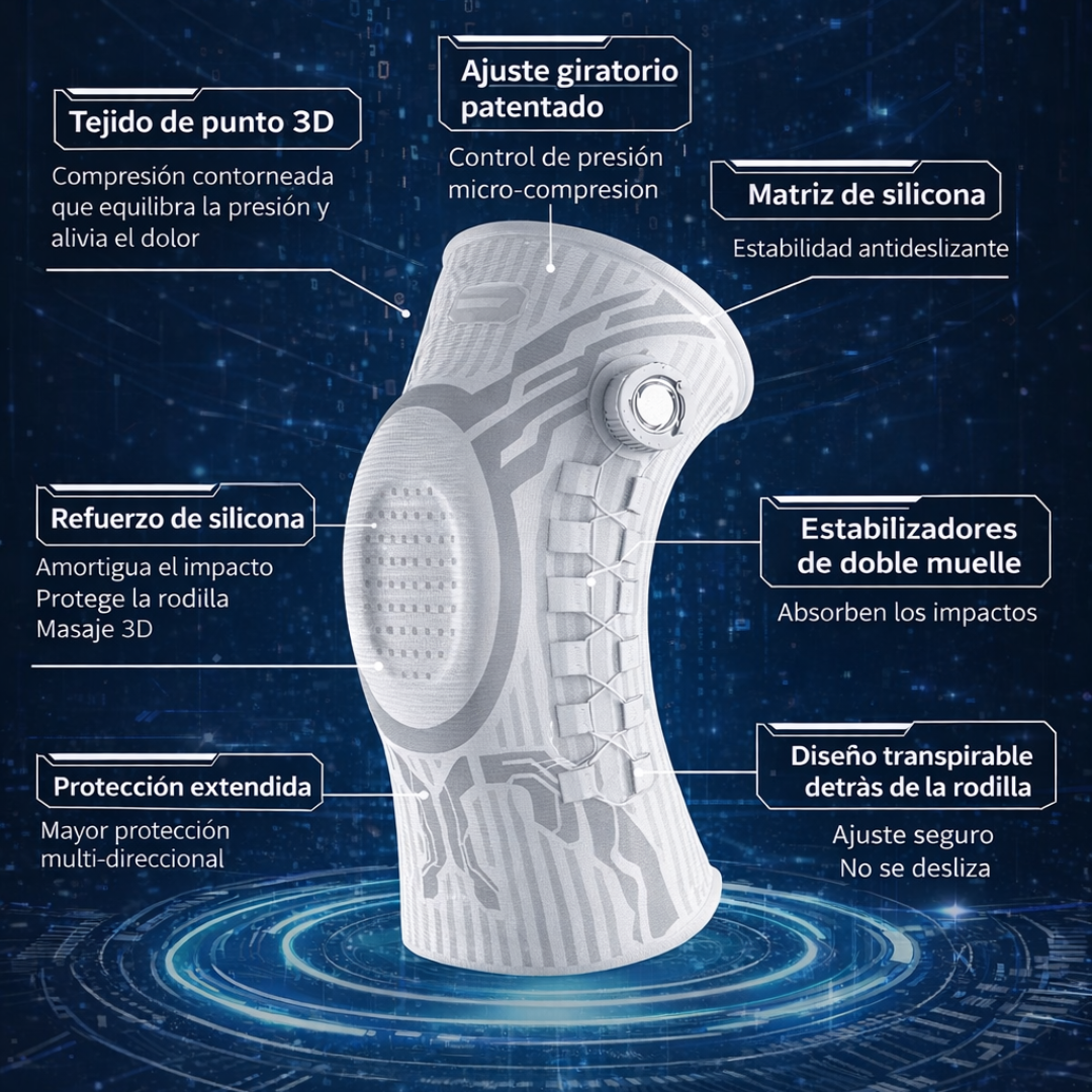 Rodillera ortopédica de compresión